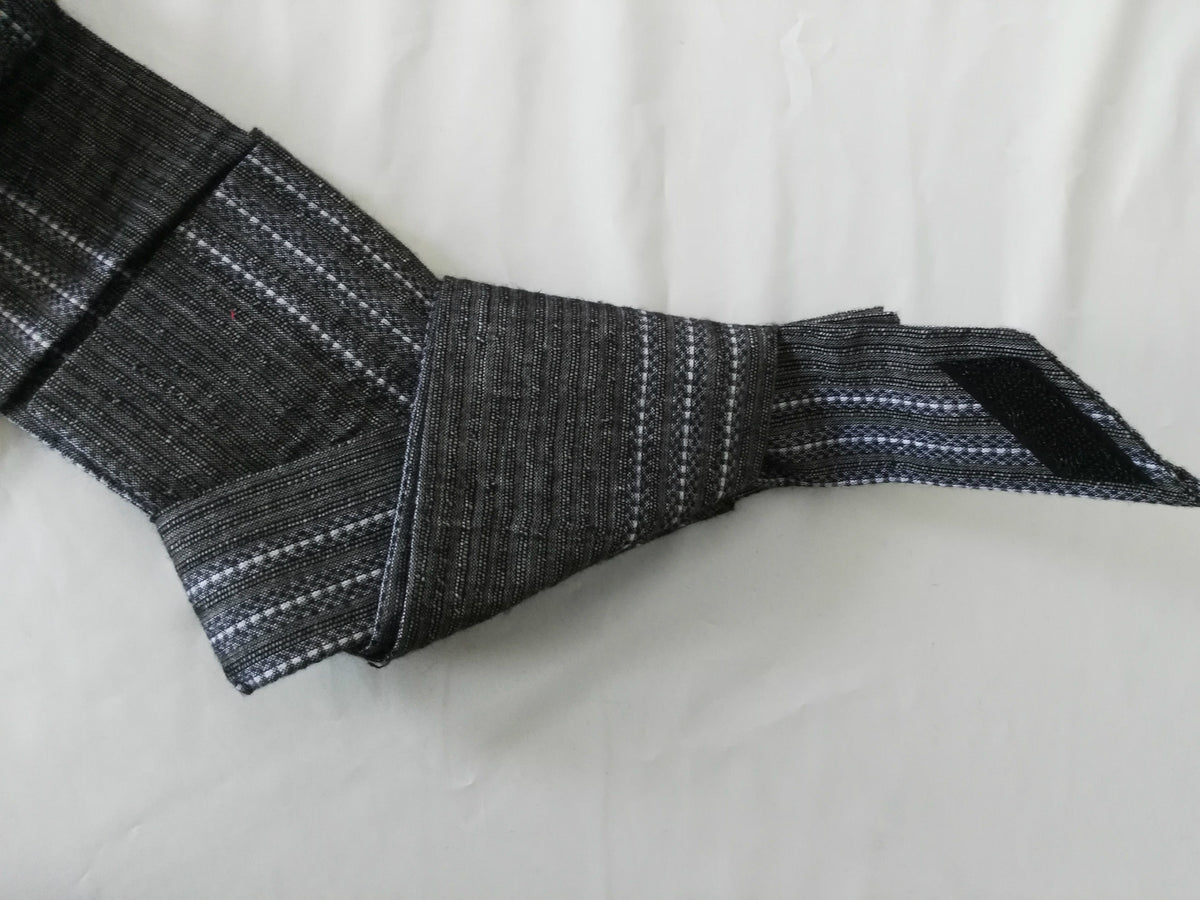 Ceinture Kimono Homme en Coton Rayé - Style Casual Japonais