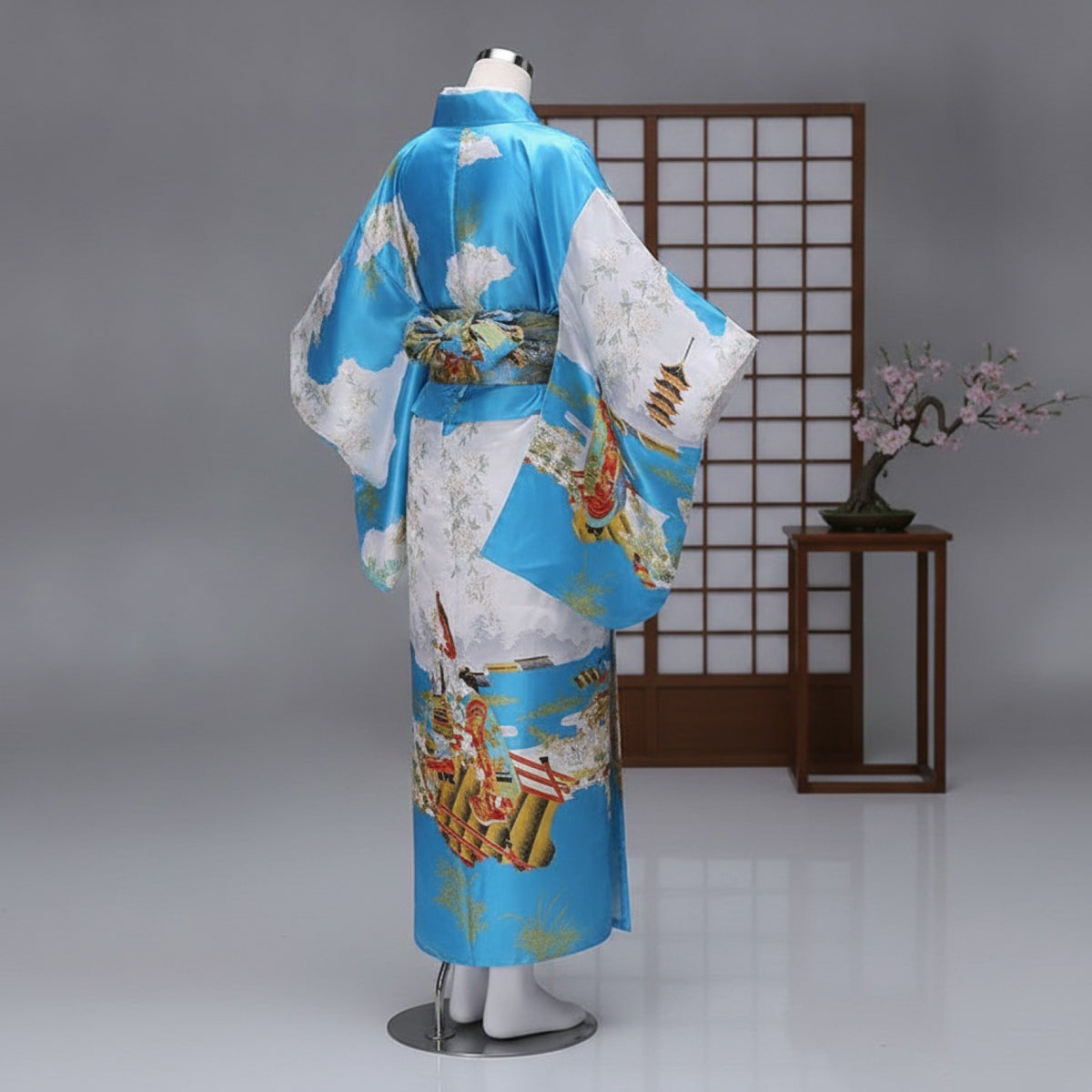 Kimono Femme Traditionnel Style Japonais - Taille Unique