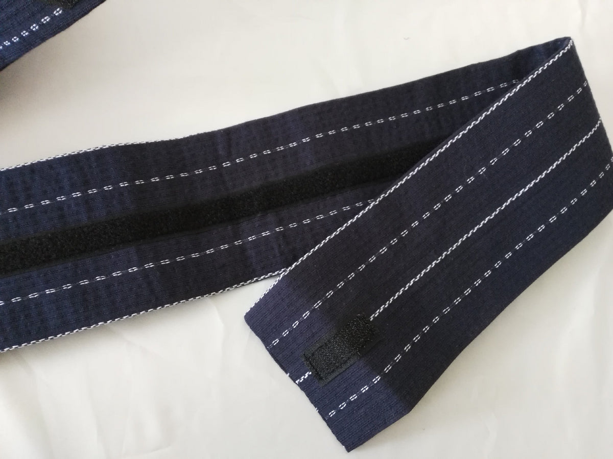 Ceinture Kimono Homme en Coton Rayé - Style Casual Japonais
