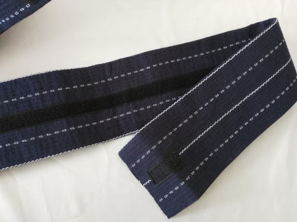 Ceinture Kimono Homme en Coton Rayé - Style Casual Japonais