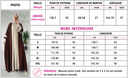Abaya Kimono Long Femme : Style Traditionnel