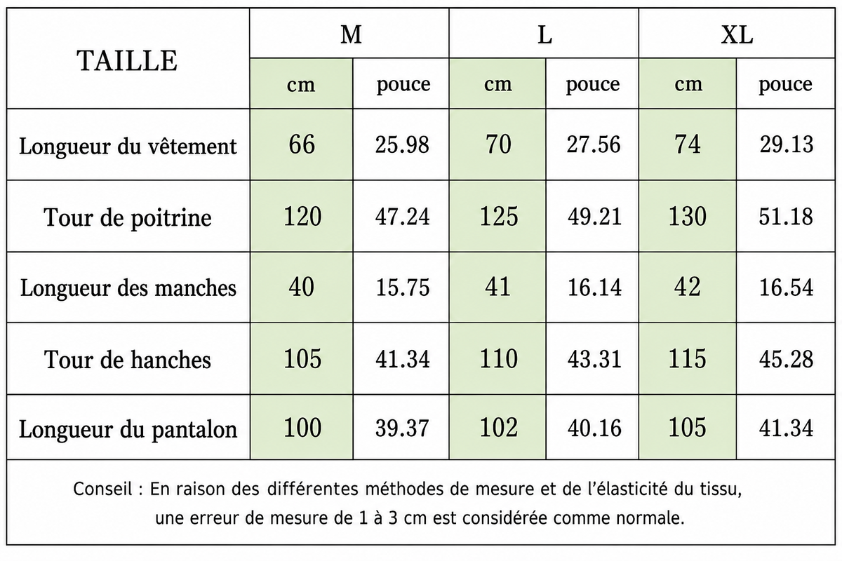 Pyjama Homme en Coton Confortable