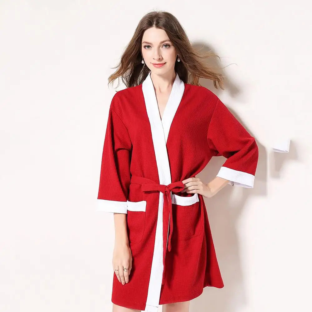 Kimono Peignoir Homme et Femme - Confortable et Doux en Coton