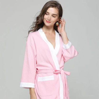 Kimono Peignoir Homme et Femme - Confortable et Doux en Coton