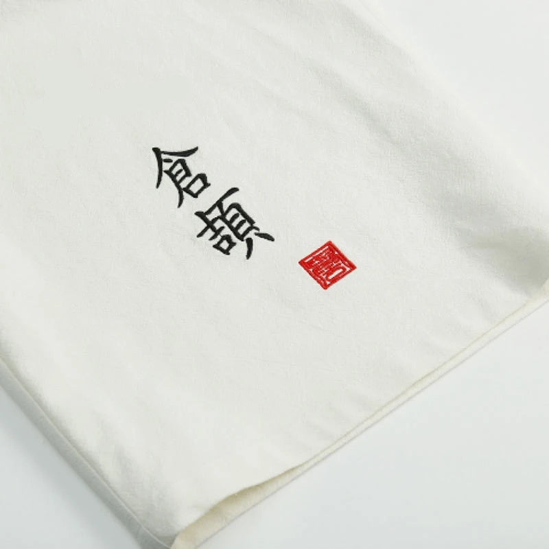 Pantalon Japonais Traditionnel Homme en Lin - Style Décontracté