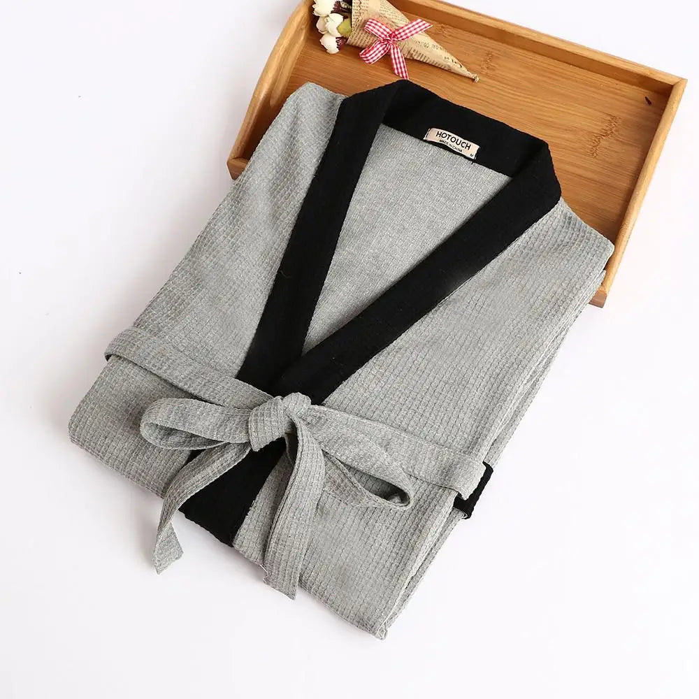 Kimono Peignoir Homme et Femme - Confortable et Doux en Coton