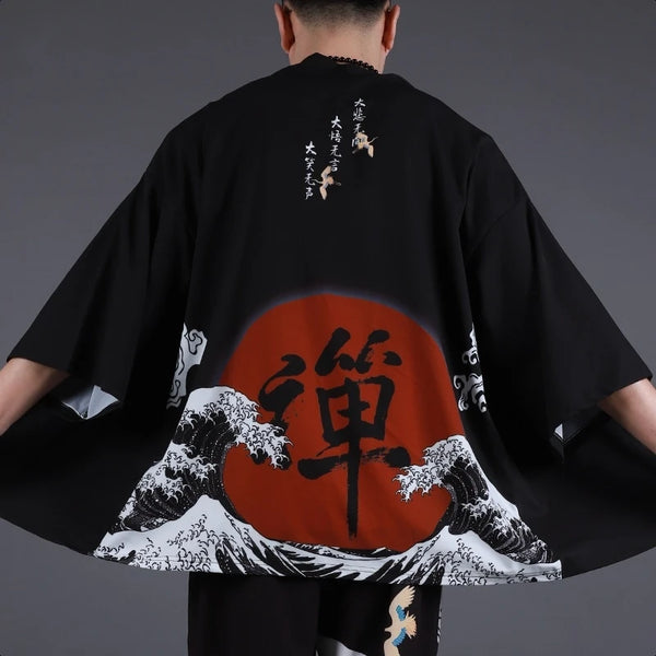 Kimono Homme Style Traditionnel Japonais