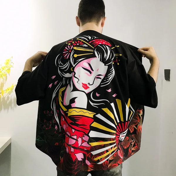 Kimono Homme Style Traditionnel Japonais