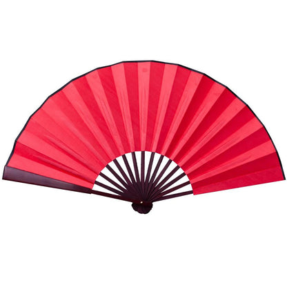 Éventail en Soie et Bambou - Personnalisable, 2 Tailles