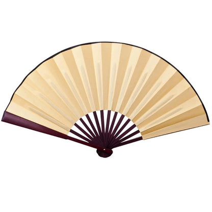Éventail en Soie et Bambou - Personnalisable, 2 Tailles