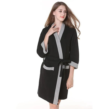 Kimono Peignoir Homme et Femme - Confortable et Doux en Coton