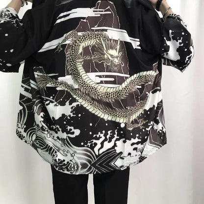 Kimono Homme Style Traditionnel Manches Courtes
