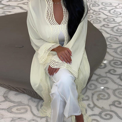 Kimono Long Abaya Femme Style Party Chic