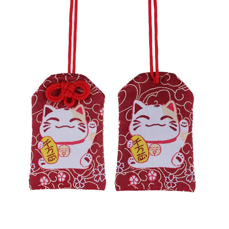 Pochette Porte-Bonheur Japonaise - Charme de Protection et Chance