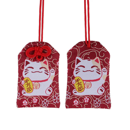 Pochette Porte-Bonheur Japonaise - Charme de Protection et Chance