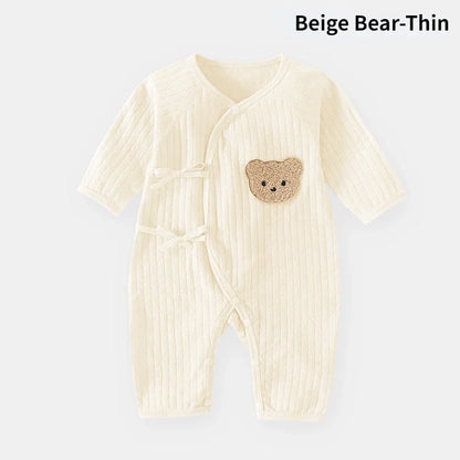 Pyjama Bébé Unisexe en Coton Motif Animal - Doux et Confortable