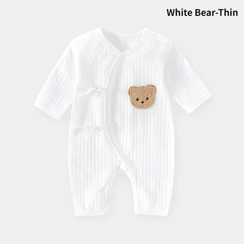Pyjama Bébé Unisexe en Coton Motif Animal - Doux et Confortable