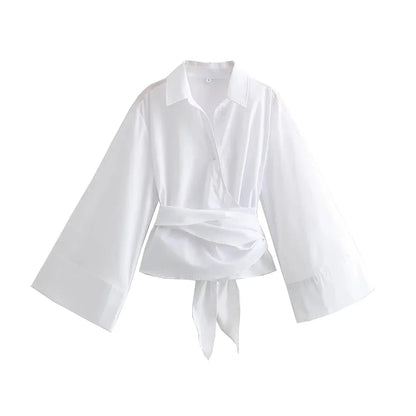 Kimono Chemise Femme Longue Manches, Style Casual Chic