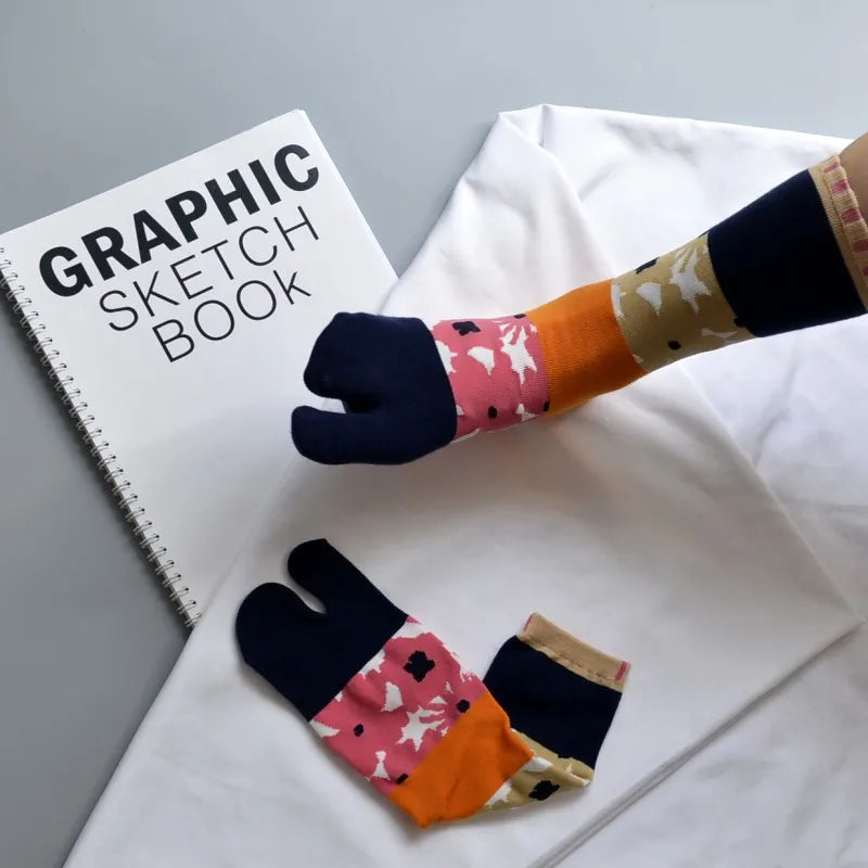 Chaussettes Femme Style Japonais Motif Cartoon