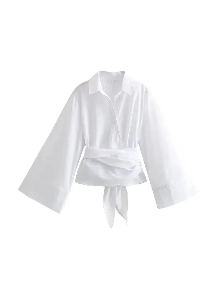 Kimono Chemise Femme Longue Manches, Style Casual Chic