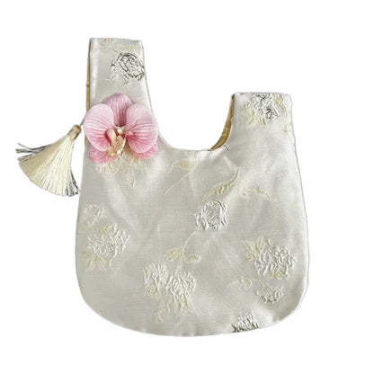 Sac Japonais Femme à Pompon Fleur - Style Coréen Polyvalent