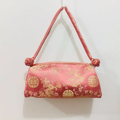 Sac à Main Femme Style Chinois Brodé - Élégance Traditionnelle