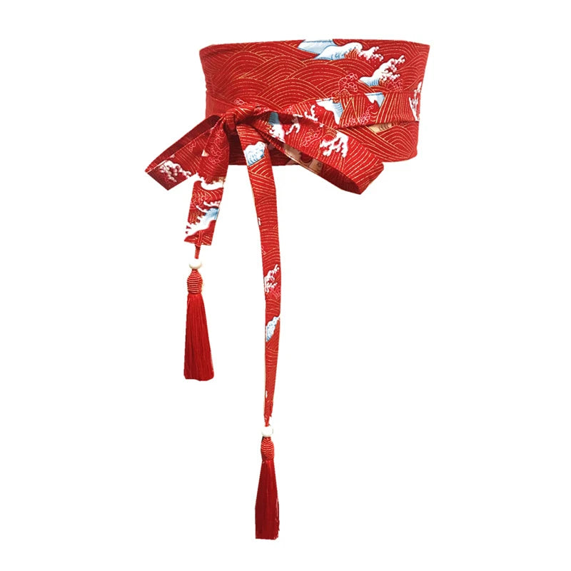 Ceinture Kimono Femme Traditionnelle - Largeur 10cm ou 15cm