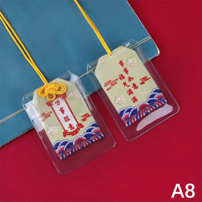 Pochette Porte-Bonheur Japonaise - Charme de Protection et Chance