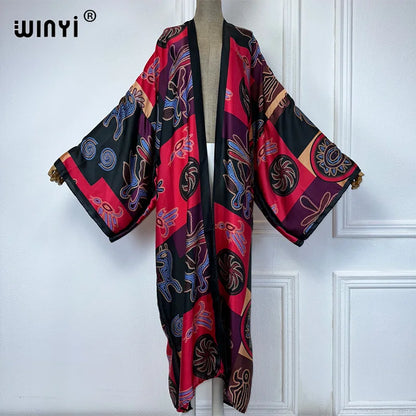 Kimono Long Bohème Imprimé