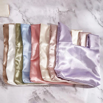 Sac Japonais en Satin pour Femme - Style Décontracté et Élégant