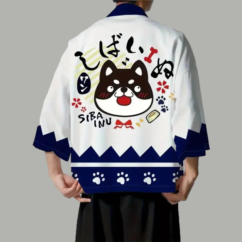 Kimono Court Léger Mixte Style Japonais