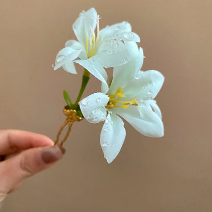 Pince à Cheveux Décorative Fleur