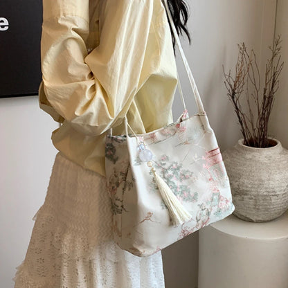 Sac Bandoulière Femme en Soie - Style Mode