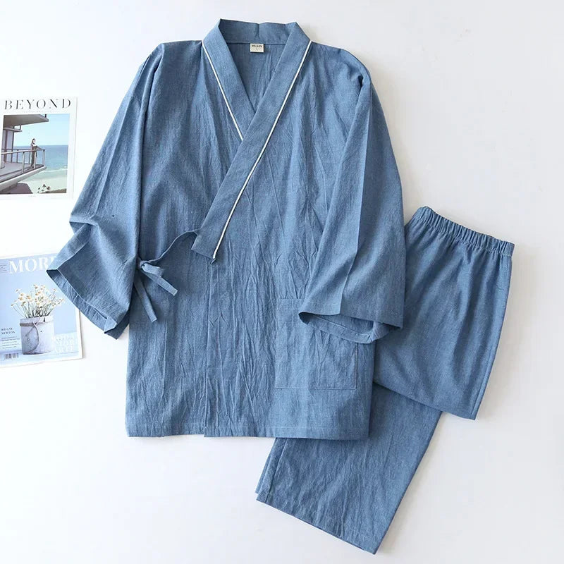 Pyjama Homme en Coton Confortable