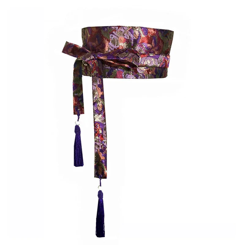 Ceinture Kimono Femme Traditionnelle - Largeur 10cm ou 15cm