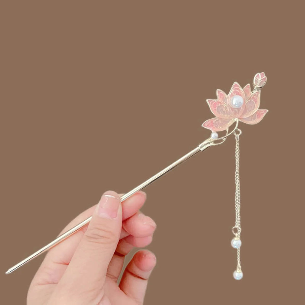 Baguette à Cheveux en Alliage Décorative - Style Géométrique & Perles