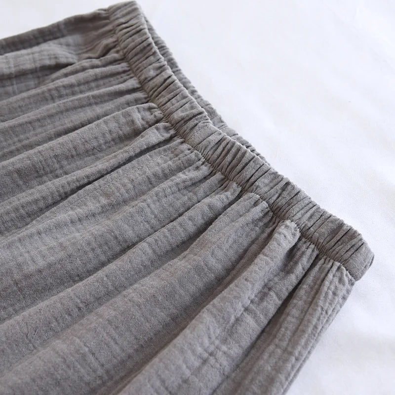 Pyjama Homme 2 pièces en Coton Gaze Léger - Confort & Style