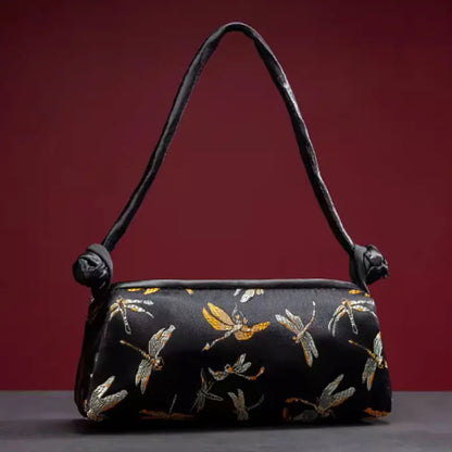 Sac à Main "Sunny Beach" en Soie, Style Floral et Polyvalent