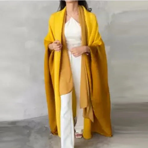 Kimono Long Femme Style Bohème Chic en Mousseline