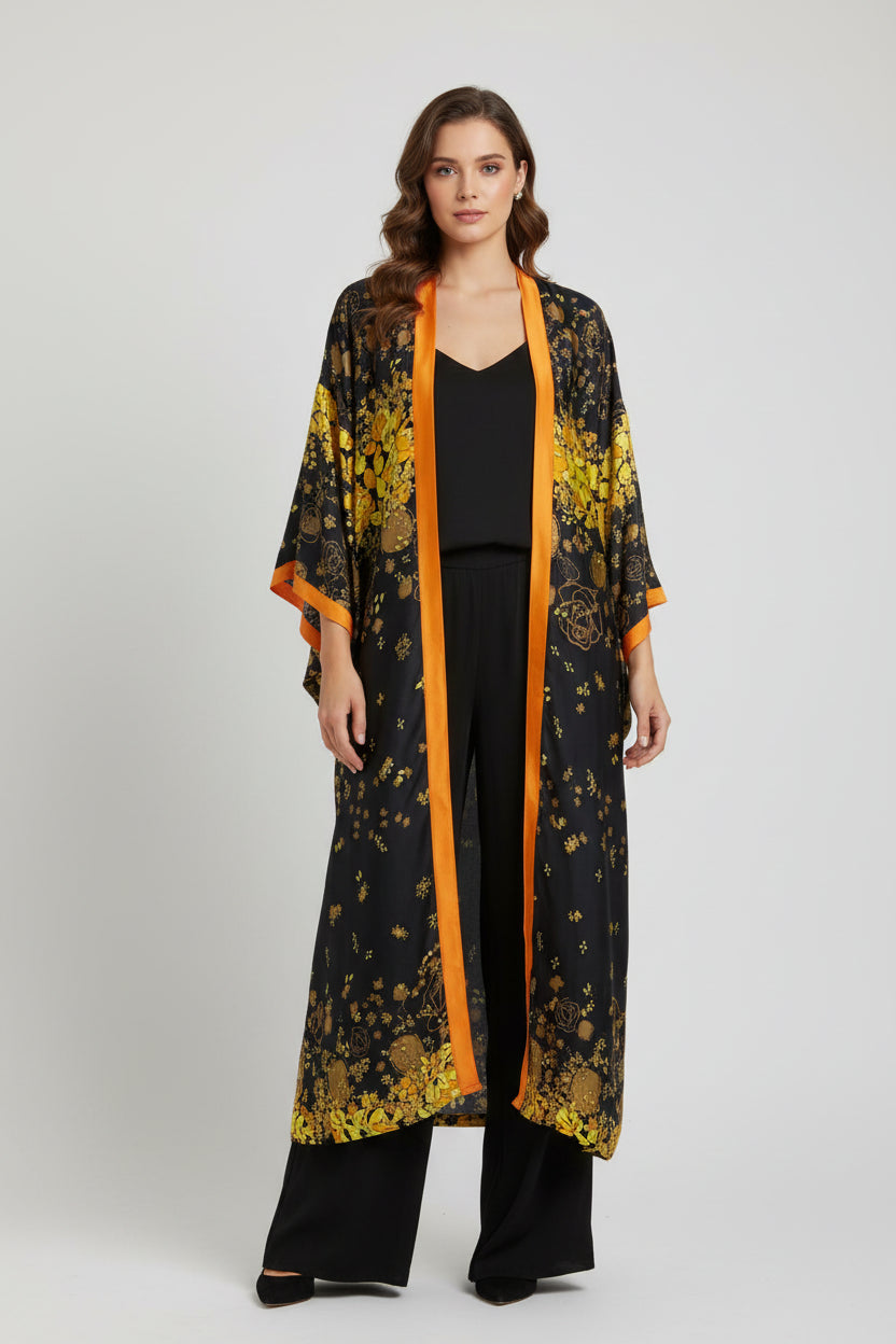 Kimono Long Bohème Imprimé