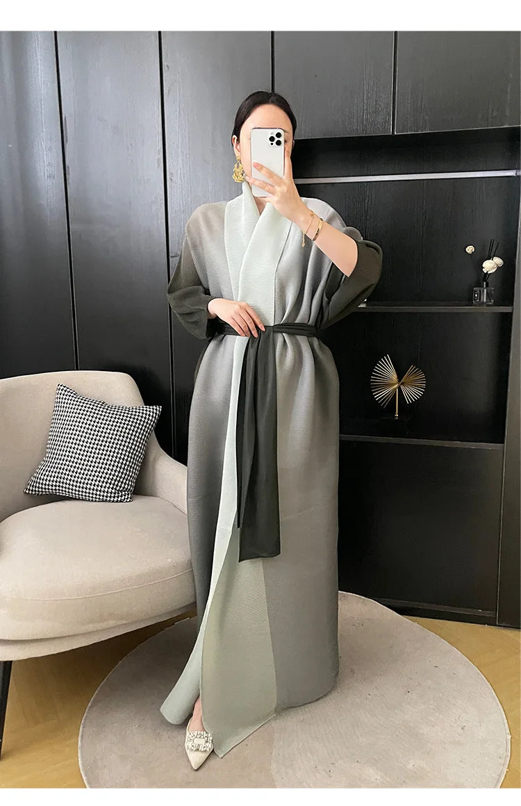 Kimono Long Femme Style Bohème Chic en Mousseline