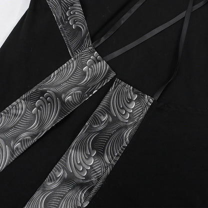 Kimono Asymétrique Punk Unisexe - Style Médiéval