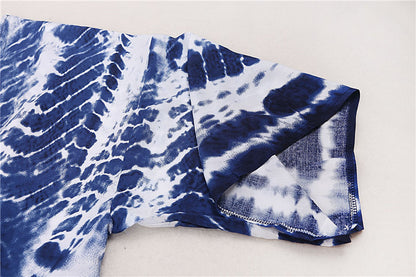 Kimono Long Femme Style Bohème- Motif Tie and Dye