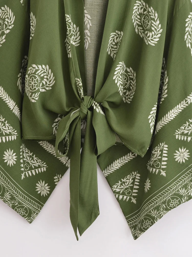 Kimono Bohème Court Femme