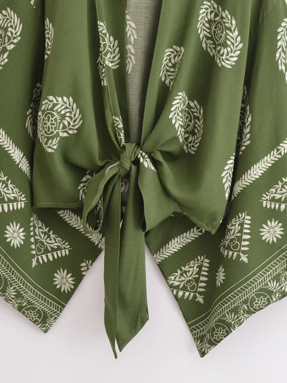 Kimono Bohème Court Femme