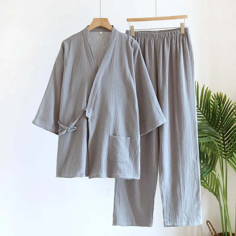 Pyjama Homme en Coton Confortable