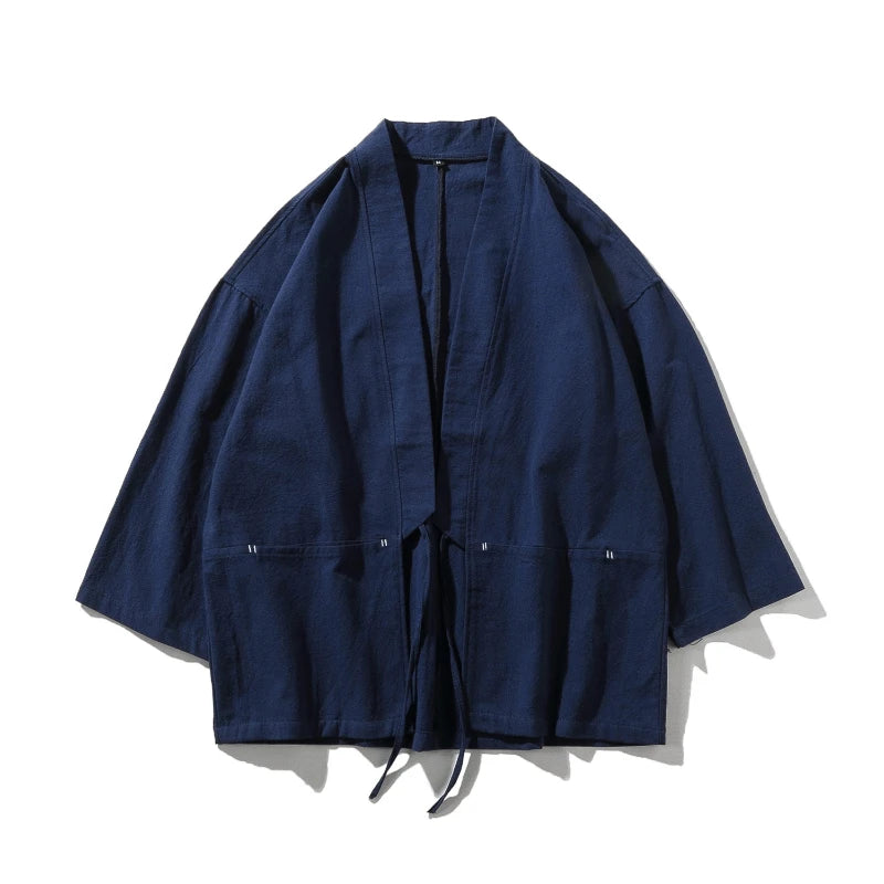 Veste Kimono Cardigan Homme - Style Japonais Léger