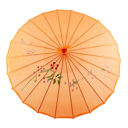 Ombrelle Pliante en Soie Style Japonais