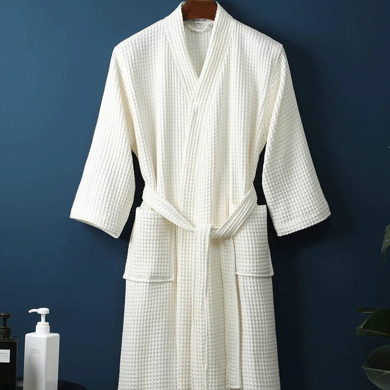 Kimono Peignoir Confortable en Coton