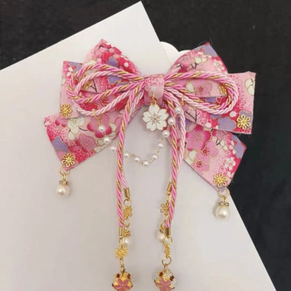 Pince à Cheveux Noeud Chic pour Femme - Plusieurs Couleurs Disponibles